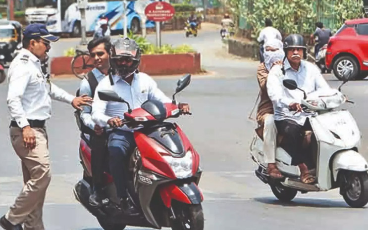 New Rules for Two Wheeler Helmet Wearing Style