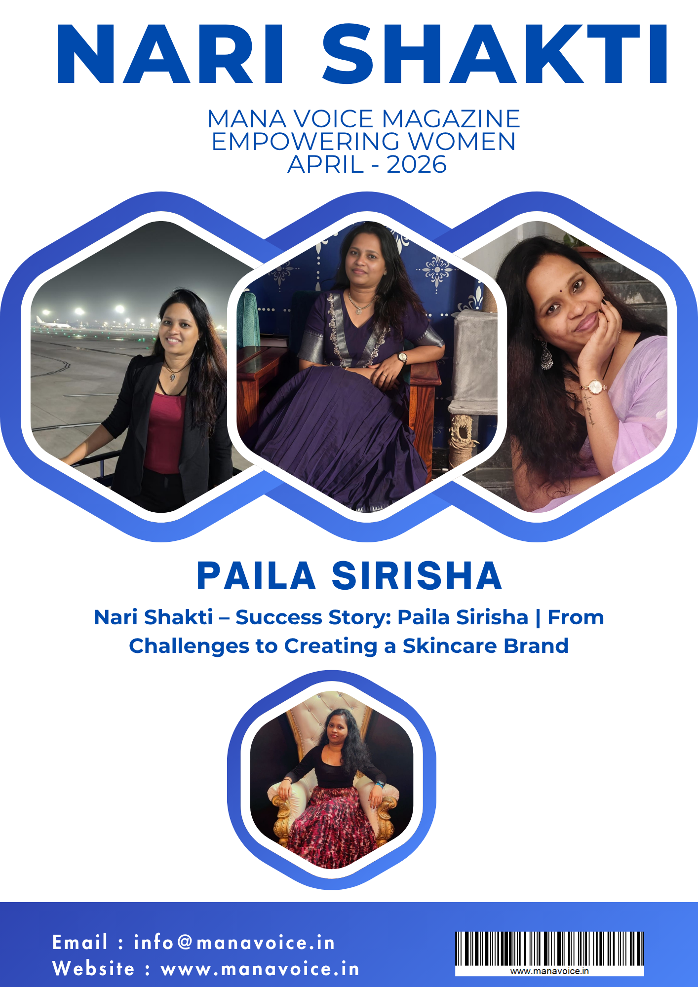 Nari Shakti – Success Story: Paila Sirisha | From Challenges to Creating a Skincare Brand| Nari Shakti - Empowering Women