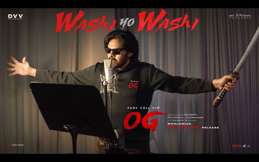 Pawan Kalyan’s Haiku Track ‘Washi Yo Washi’ from ‘They Call Him OG’ Out Now