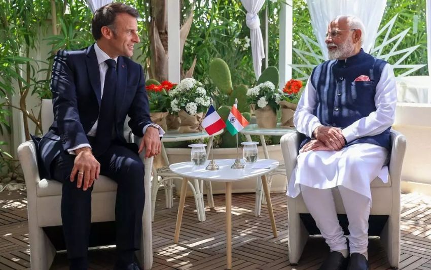 PM Modi Meets French President Macron at G7 Summit, Calls Him a Friend