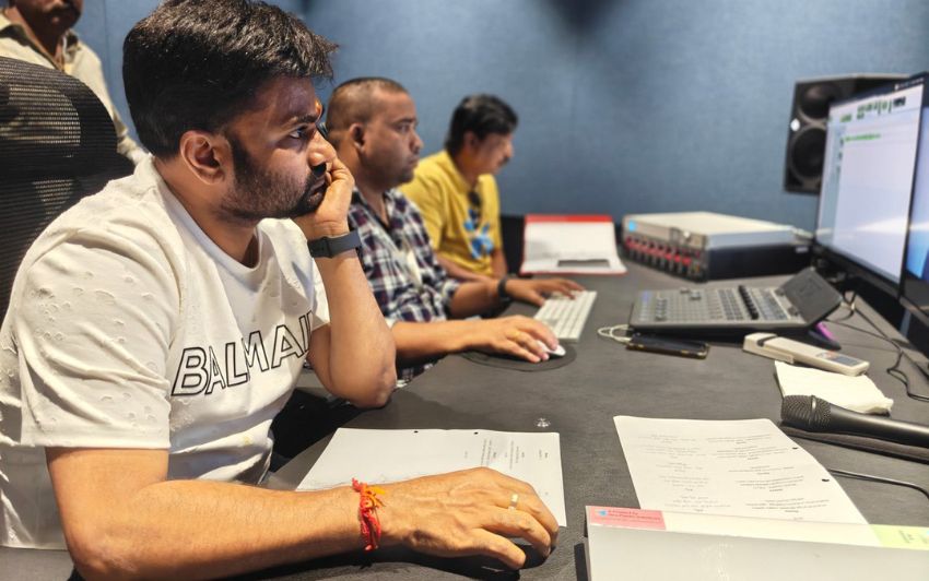 Dubbing for Prabhas’s ‘The Raja Saab’ Begins