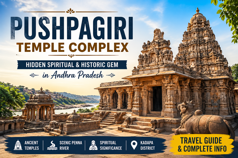 Pushpagiri Temple Complex – Hidden Spiritual & Historic Gem in Andhra Pradesh