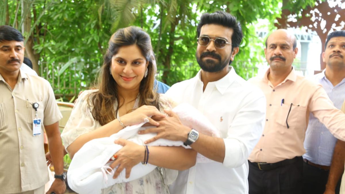 Ram Charan and Upasana Baby Girl Cradle Ceremony