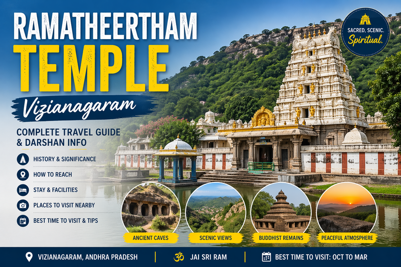 Ramatheertham Temple Vizianagaram – Complete Travel Guide & Darshan Info