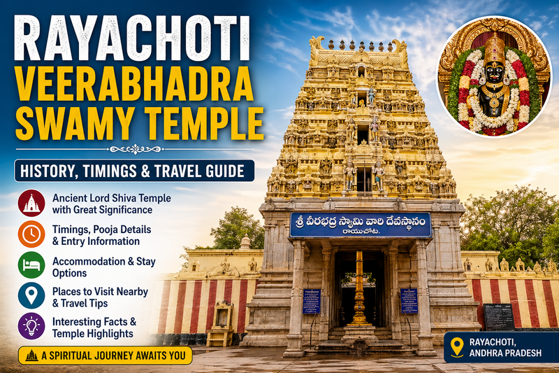 Rayachoti Veerabhadra Swamy Temple – Complete Travel & Darshan Guide