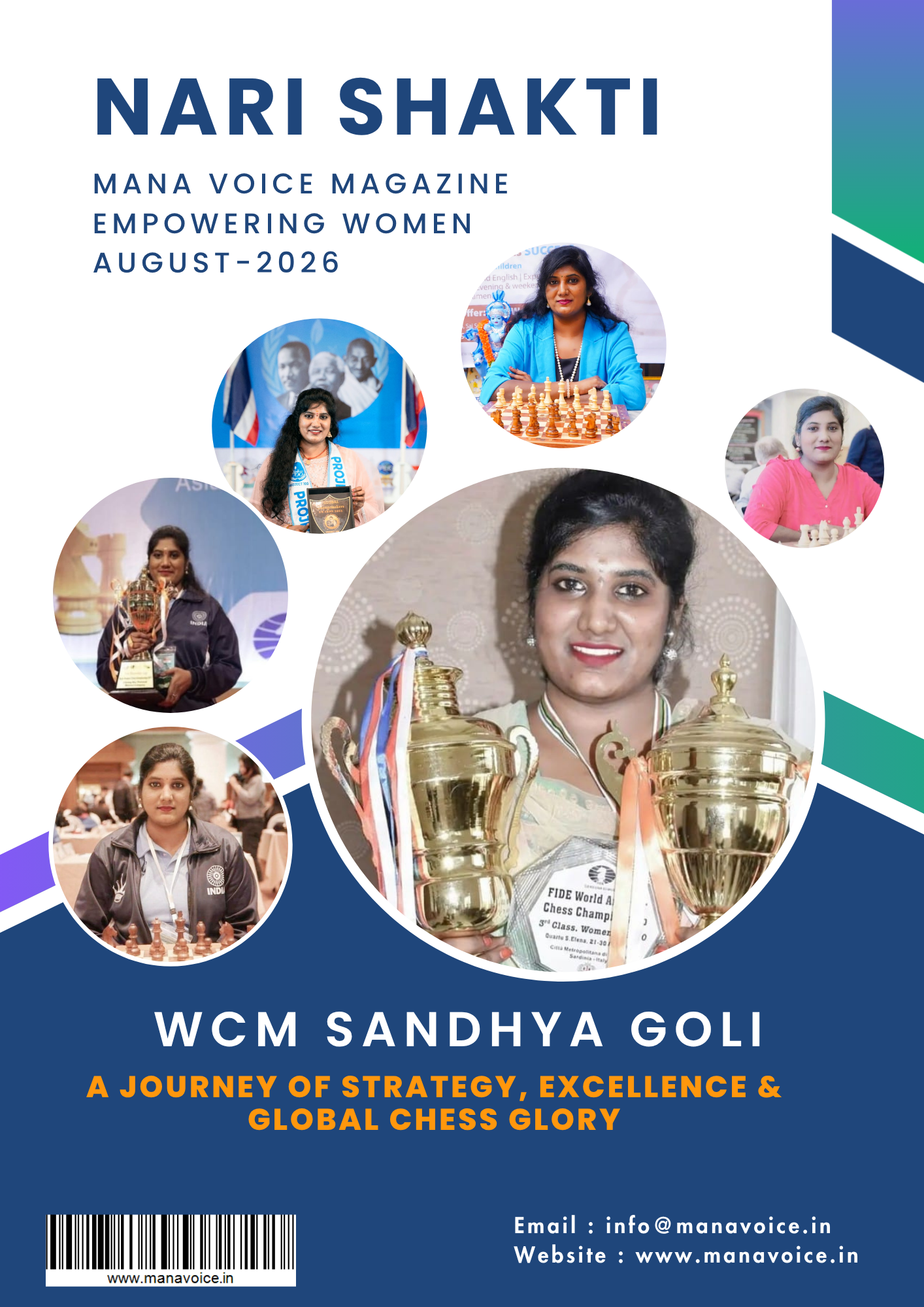 Nari Shakti – WCM Sandhya Goli | A Journey of Strategy, Excellence & Global Chess Glory