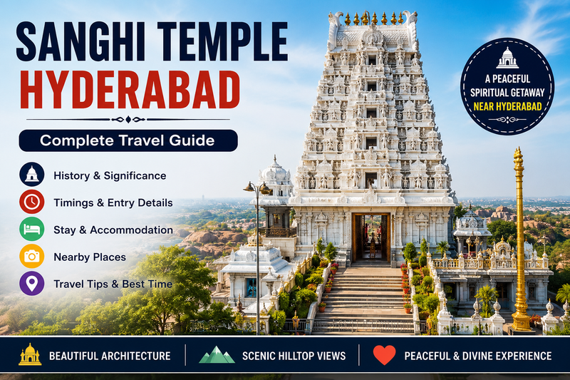 Sanghi Temple Hyderabad – Complete Travel Guide for Devotees & Tourists