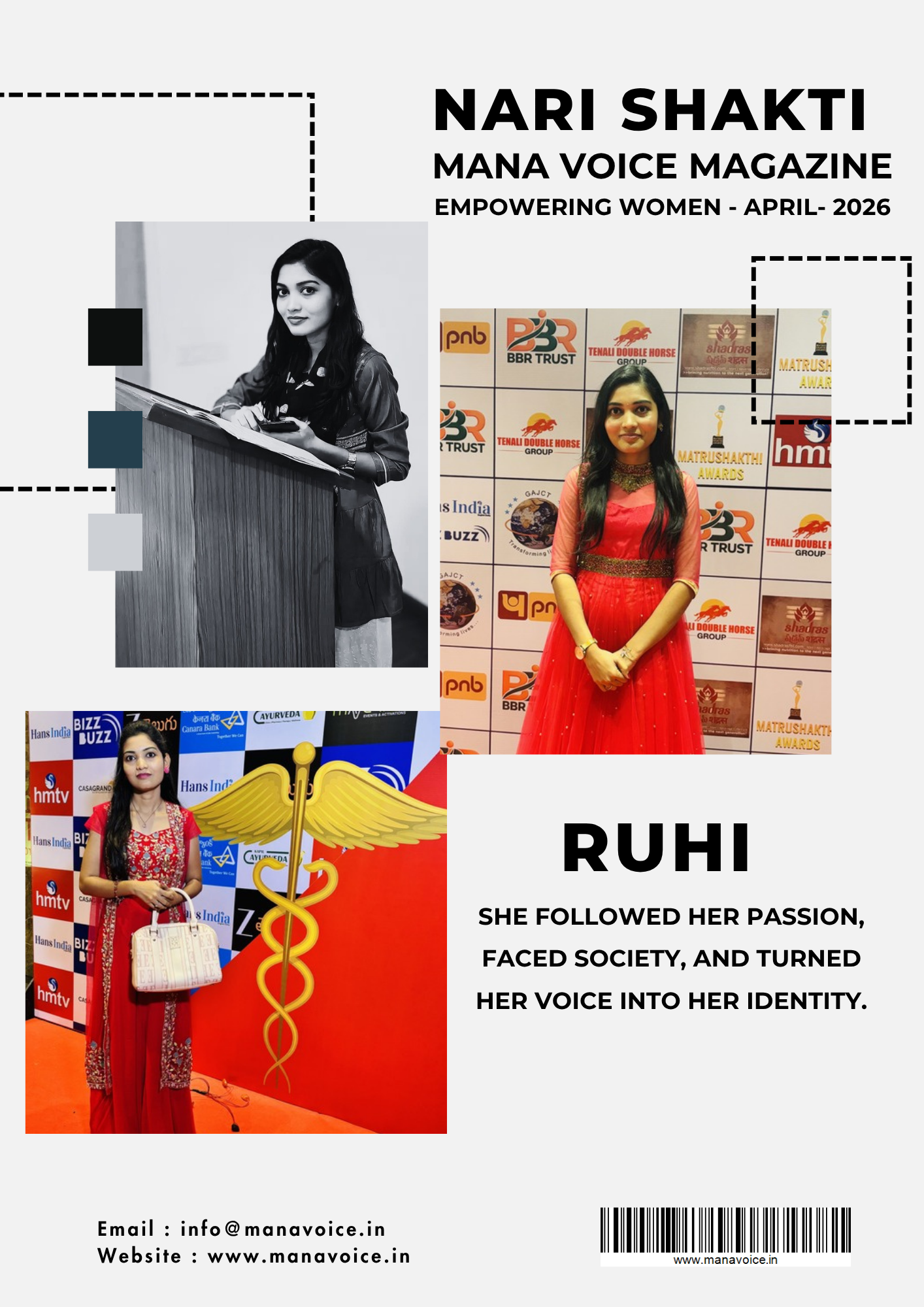 Nari Shakti – Success Story: Ruhin | From Passion to Media Voice  | Nari Shakti - Empowering Women