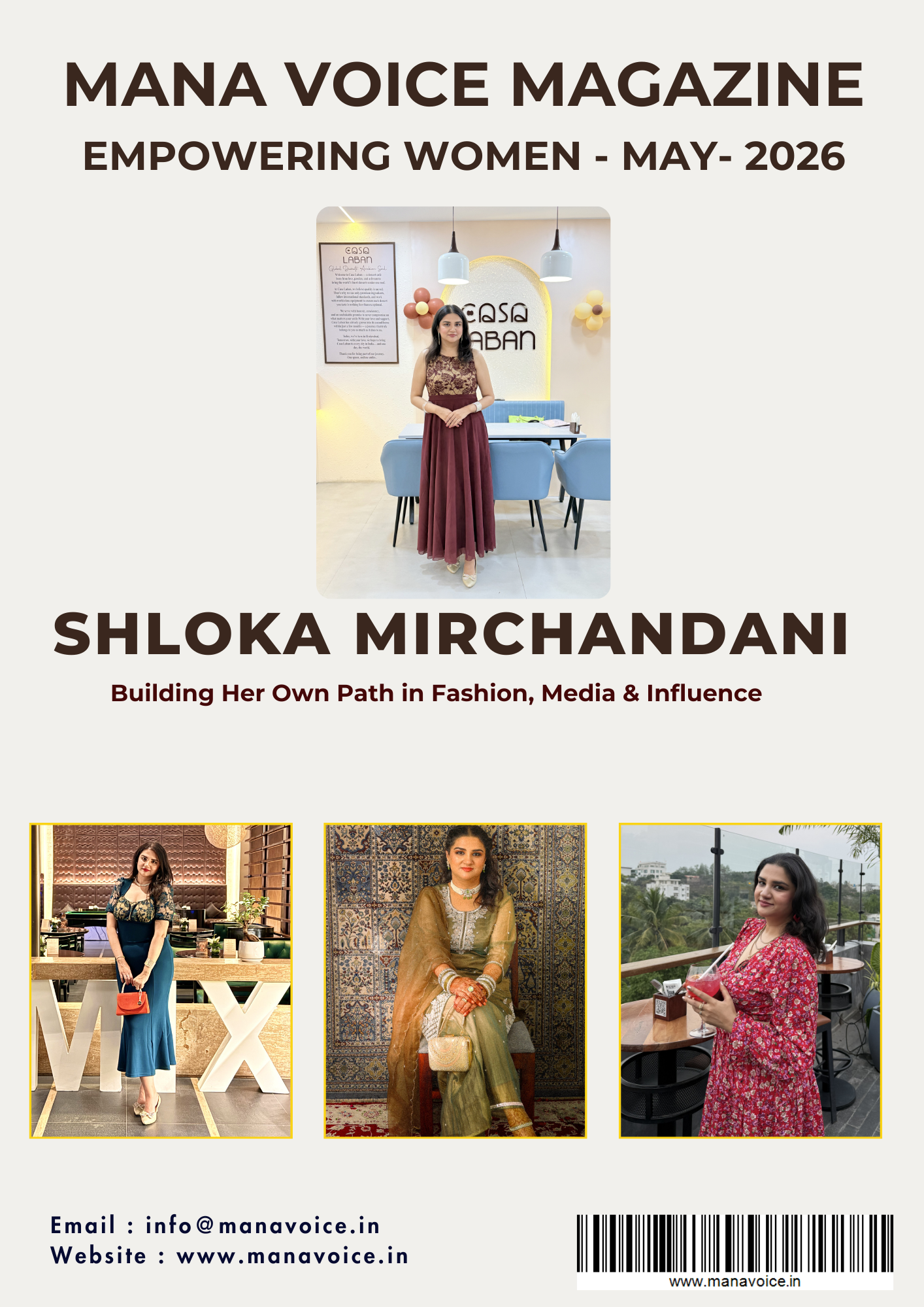 Nari Shakti – Success Story: Shloka Mirchandani | Building Her Own Path in Fashion, Media & Influence | Nari Shakti - Empowering Women