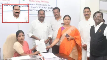 Shocking results in the Upadhyaya MLC election.. AVS Reddy, the candidate strengthened by the BJP, won.