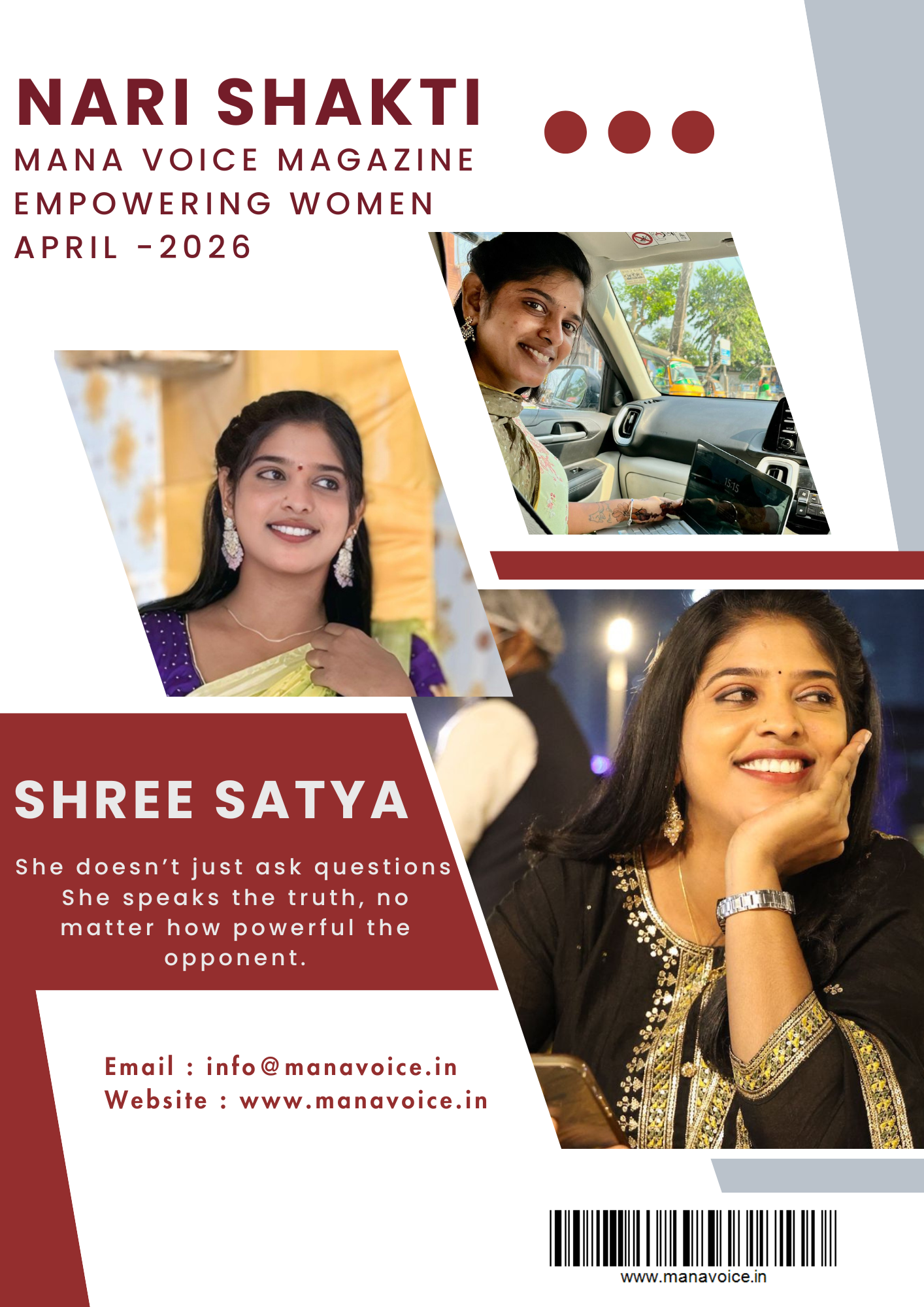 Nari Shakti – Success Story: Shree Satya | A Fearless Voice in Political Journalism  | Nari Shakti - Empowering Women