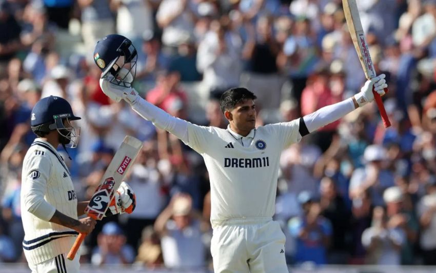 కెప్టెన్ గిల్ అజేయ శతకం – రెండో టెస్టులో తొలి రోజు భారత్ 310/5