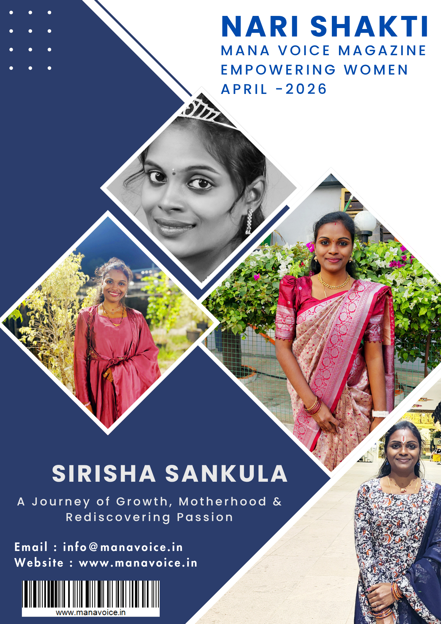 Nari Shakti – Success Story: Sirisha Sankula | A Journey of Growth, Motherhood & Rediscovering Passion | Nari Shakti - Empowering Women