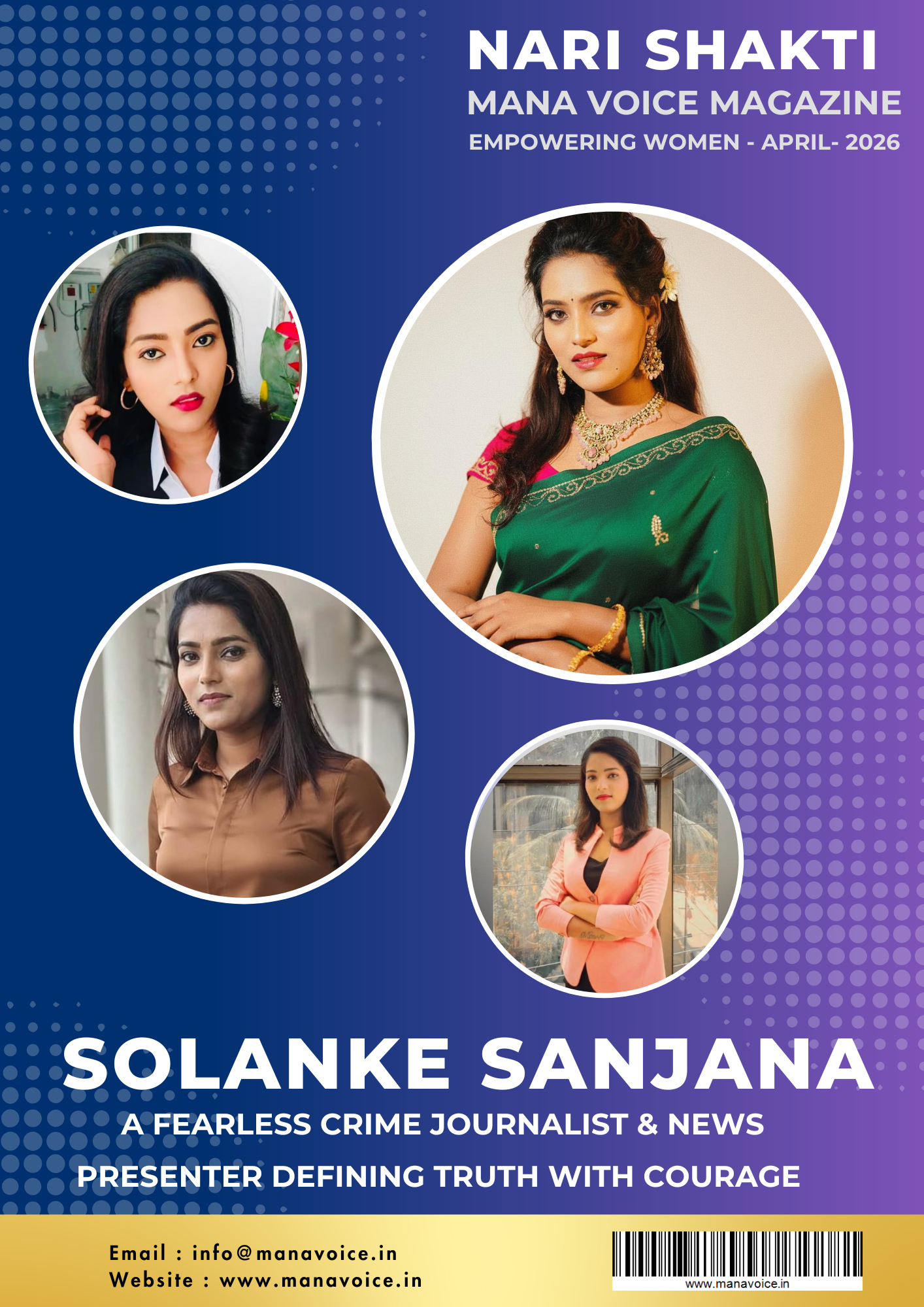Nari Shakti – Success Story: Solanke Sanjana | A Fearless Crime Journalist with Courage, Truth & Determination | Nari Shakti - Empowering Women