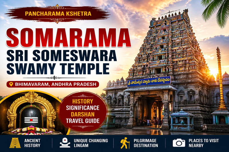 Somarama Sri Someswara Swamy Temple Guide – History, Timings & Travel Tips