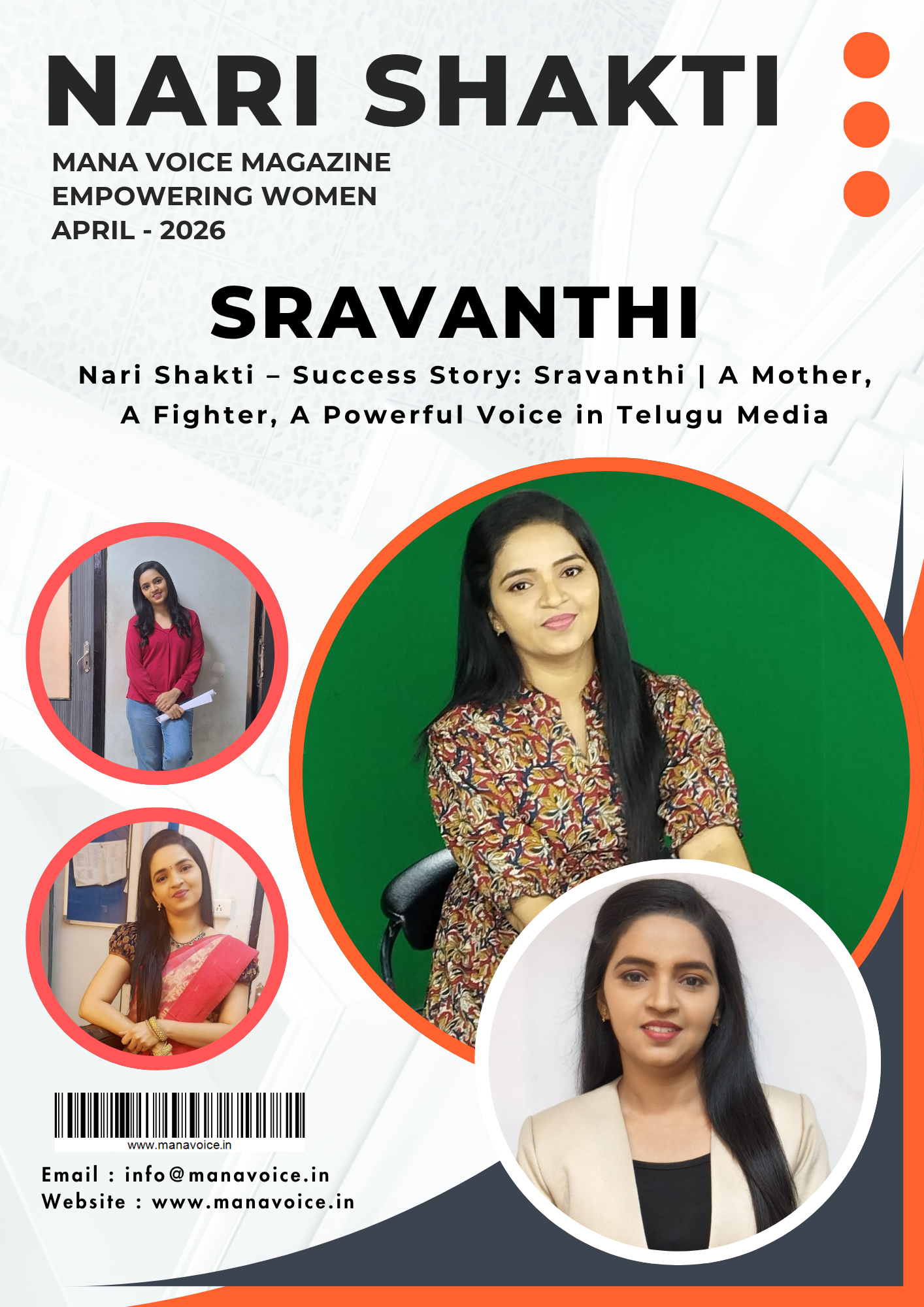 Nari Shakti – Success Story: Sravanthi | A Mother, A Fighter, A Powerful Voice in Telugu Media  | Nari Shakti - Empowering Women