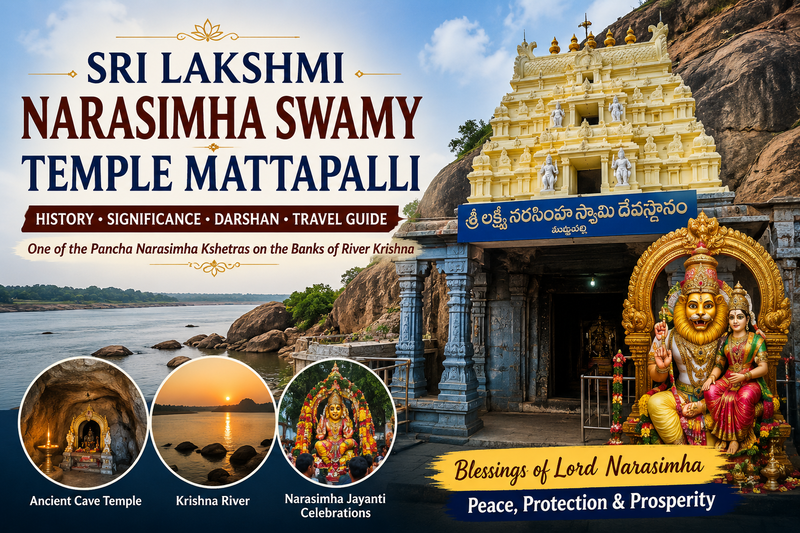 Sri Lakshmi Narasimha Swamy Temple Mattapalli – Complete Travel & Darshan Guide