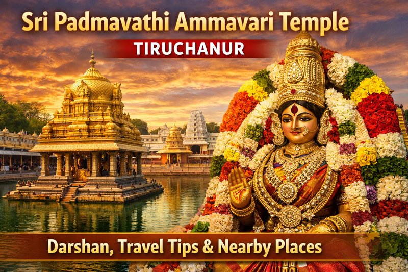Sri Padmavathi Ammavari Temple Tiruchanur – Complete Darshan Guide