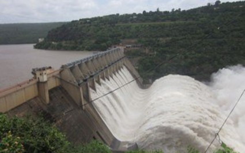 Srisailam Reservoir: Heavy Inflow Continues, Seven Gates Open to Release Water