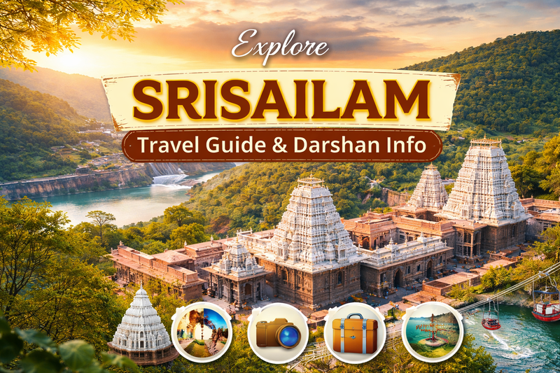 Srisailam Temple Guide – Complete Travel, Darshan & Stay Information