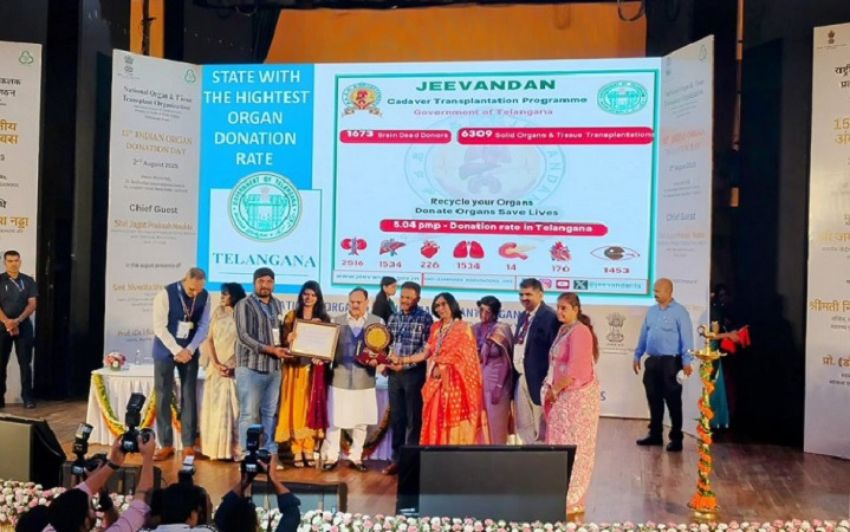 Telangana Leads the Nation in Organ Donation Again