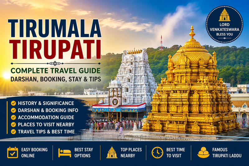 Tirumala Tirupati Temple Guide – Darshan, History, Travel & Tips