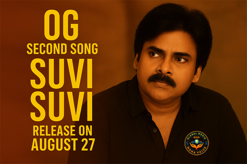 Pawan Kalyan’s OG Second Song ‘Suvi Suvvi’ to Release on August 27