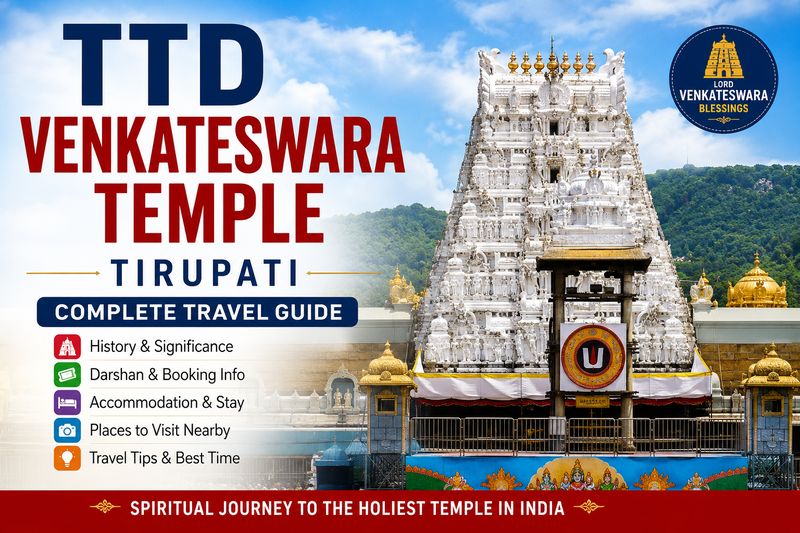 TTD Venkateswara Temple – Complete Tirupati Darshan Travel Guide