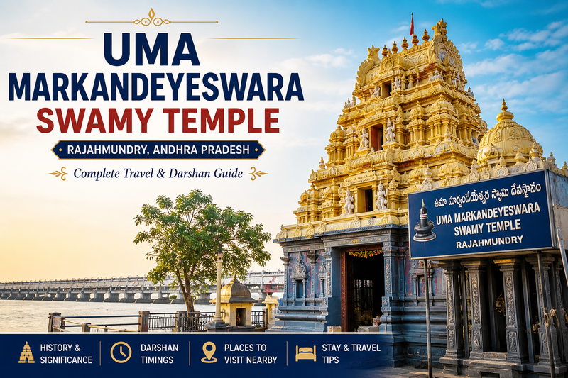 Uma Markandeyeswara Swamy Temple – Complete Travel & Darshan Guide