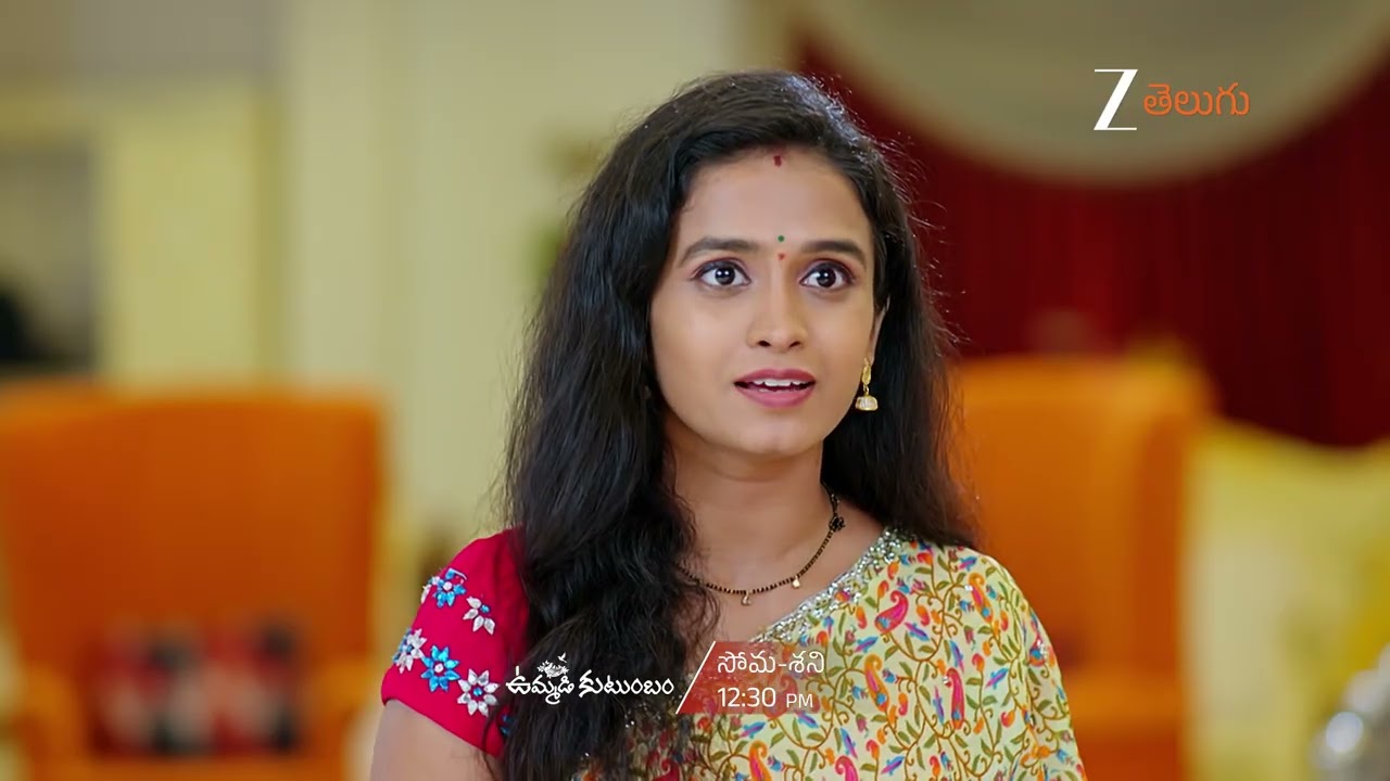 Ummadi Kutumbam Promo - 17 September 2025 - Monday to Saturday at 12:30 PM - Zee Telugu|Mana Voice TV
