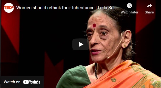 Women should rethink their Inheritance | Leila Seth | TEDxGatewayWomen